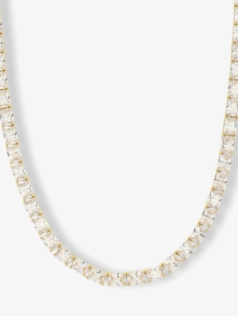MELINDA is MARIA | Grand Slam Tennis 16” Necklace - Gold - Picture 9 of 9